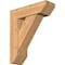 Ekena Millwork Traditional Slat Smooth Bracket w/ Offset Brace, Western Red Cedar, 7 1/2"W x 24"D x 28"H BKT0806X24X28TRA06SWR - alternate 1